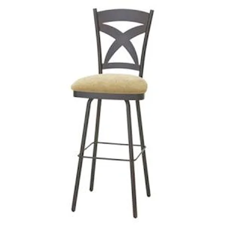 Customizable 34" Spectator Height Marcus Swivel Stool